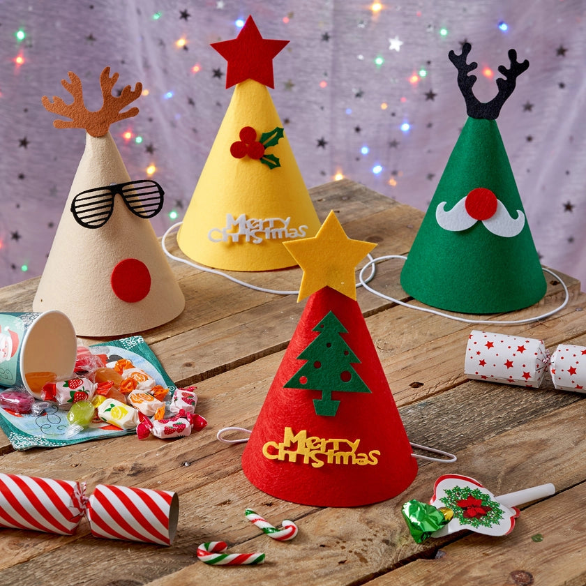 15 Festive Felt Party Hats image 0